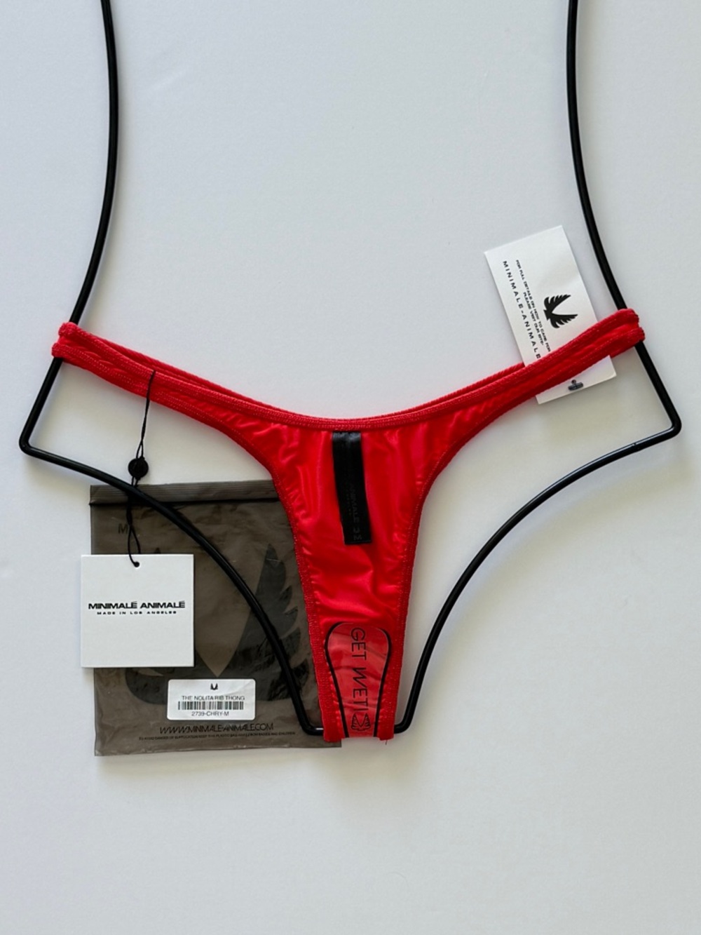 Minimale Animale NOLITA Rib Thong Bikini Bottom - Picture 5 of 10